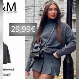 H&M Oversized Turtleneck Sweater